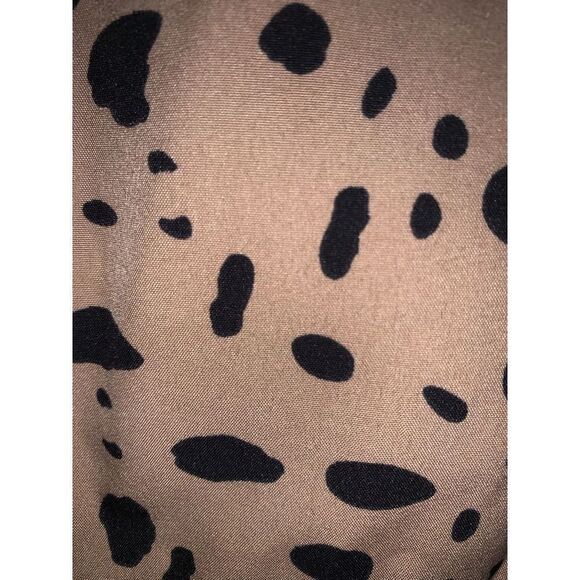 Shein Printed Tie Front Mini Dress - Picture 9 of 9